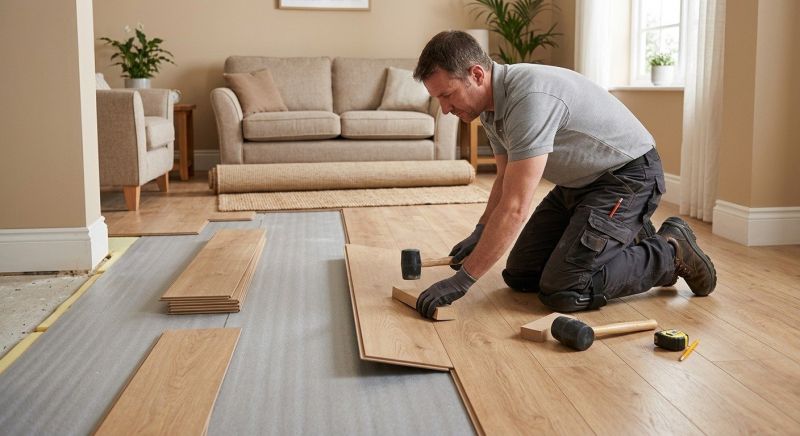 Laminate Floor Installation in Scarborough, ME