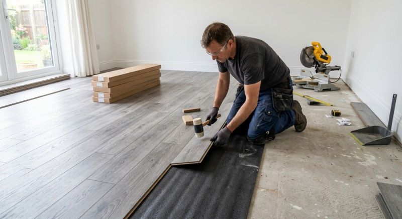 Laminate Floor Installation in Scarborough, ME