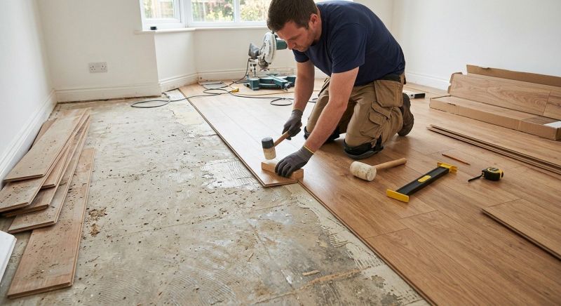 Laminate Floor Remodeling in Scarborough, ME