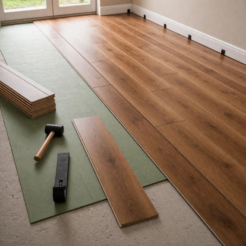 Laminate Floor Replacement in Windham, ME