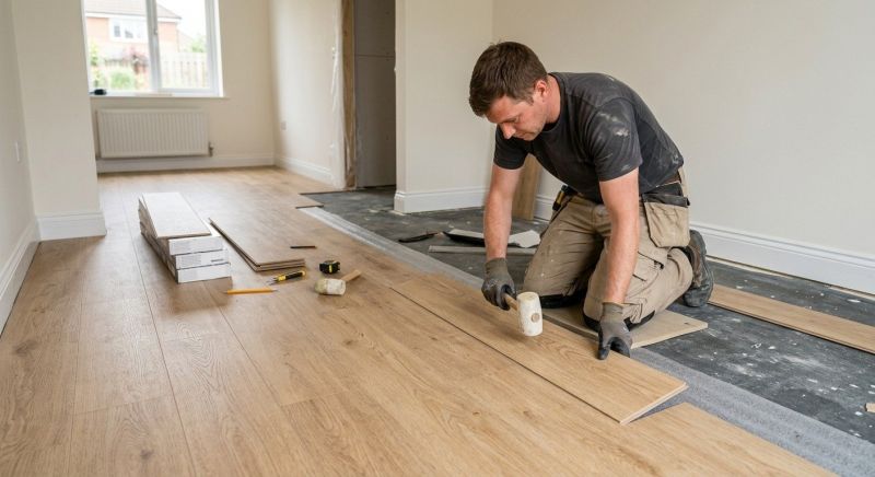Linoleum Floor Installation in Kennebunkport, ME