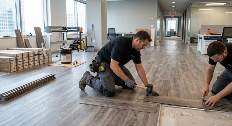 Linoleum Floor Installation in Limington, ME