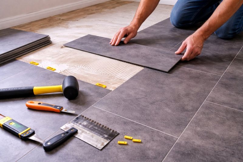 Luxury Vinyl Tile Installation in Hollis Center, ME