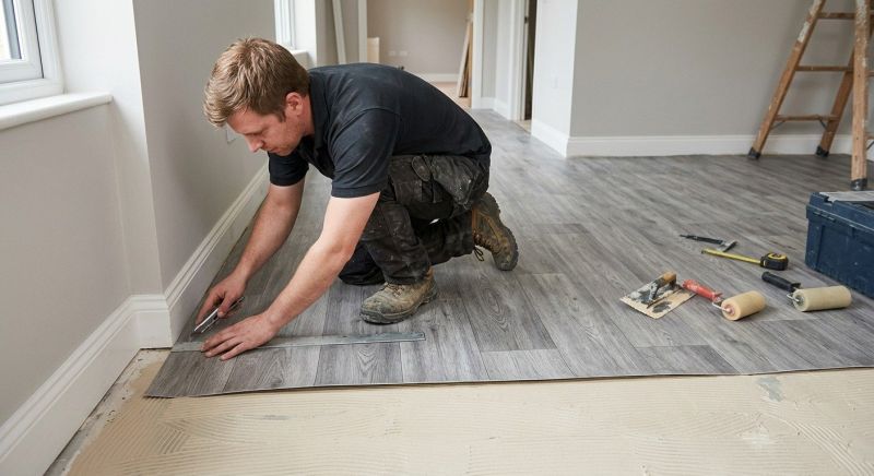 Sheet Flooring Installation in Buxton, ME