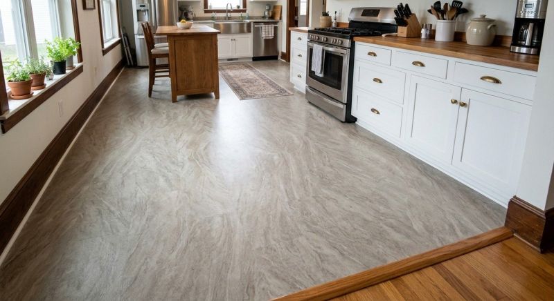 Sheet Linoleum Installation in Gray, ME