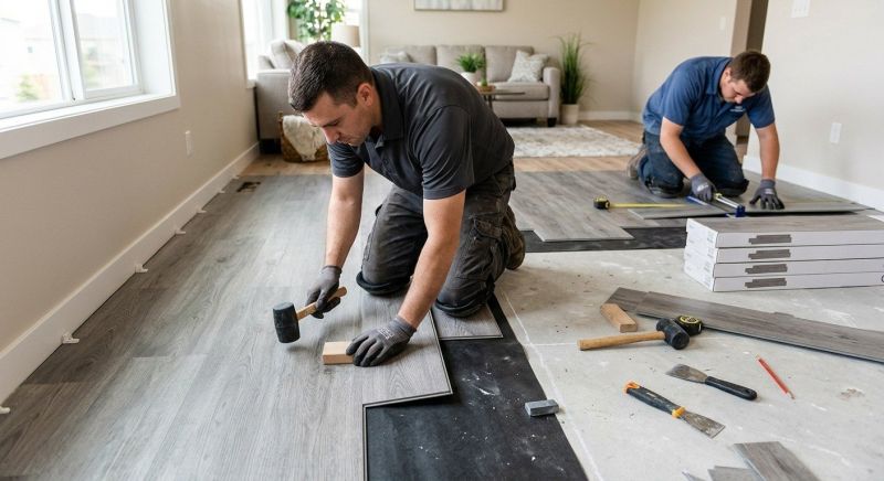 Vinyl Flooring Installation in Limerick, ME
