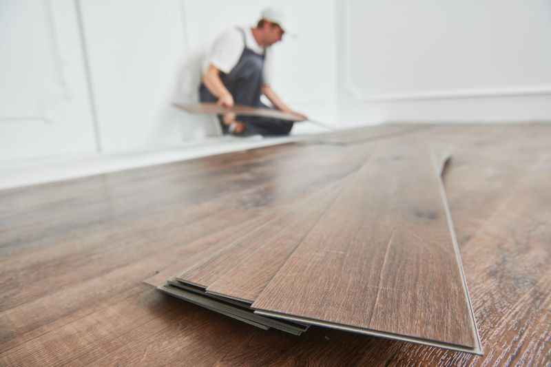 Vinyl Plank Floor Installation in Scarborough, ME